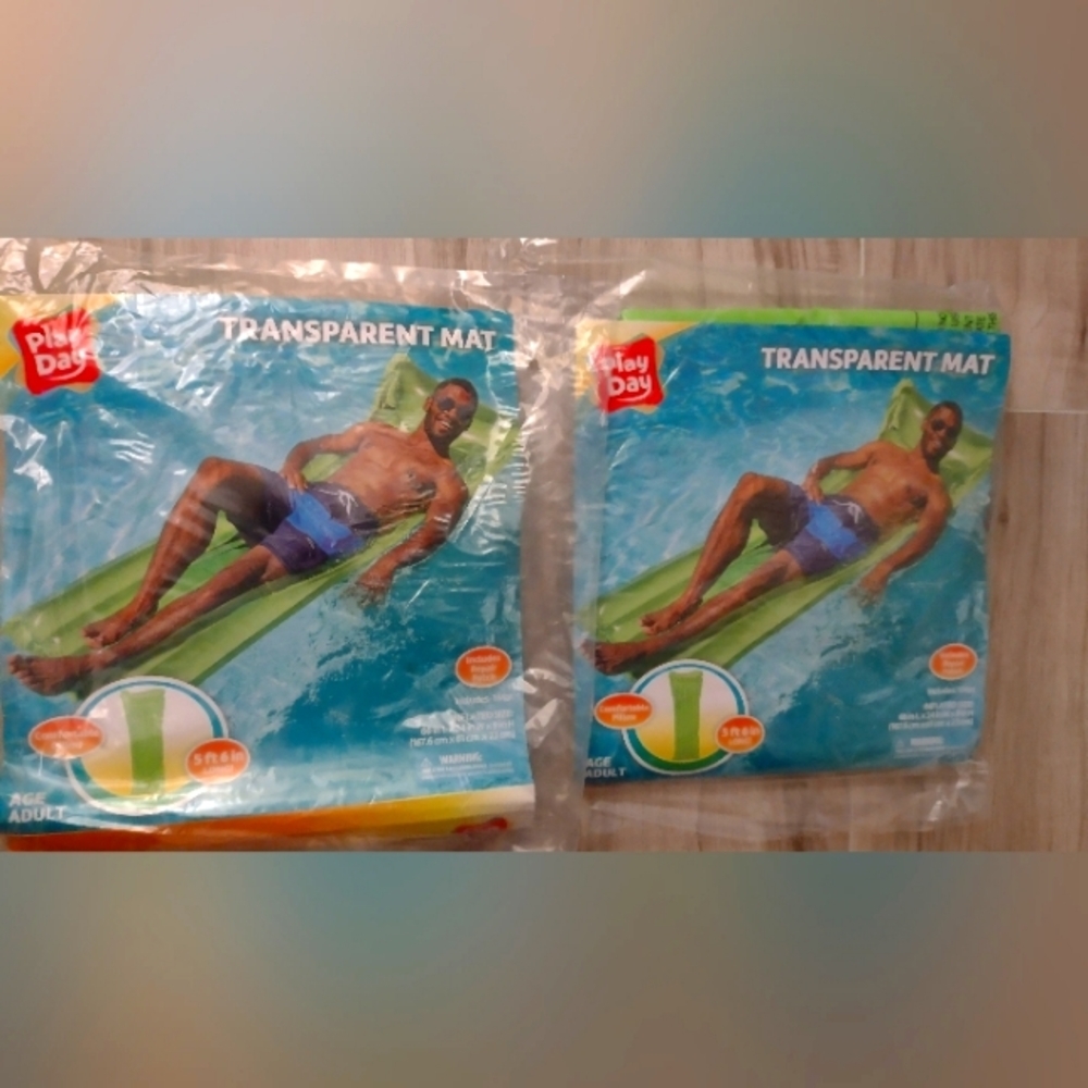 Play Day Transparent Pool Float